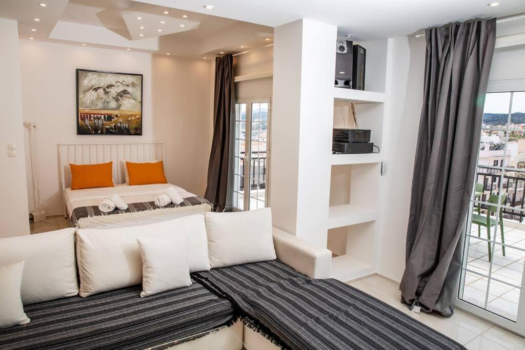 Seafront Central Apt In Lavrio Lávrion Exterior foto